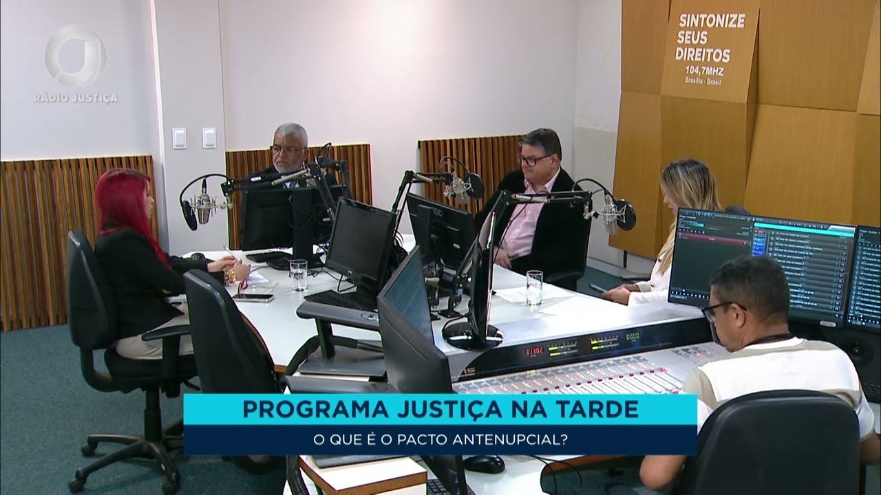 Justiça na Tarde 🎧 – O que é "pacto antenupcial"? | 19/11/2024