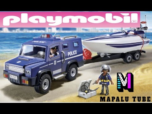Vídeo relacionado con PLAYMOBIL City Action 71147 Fuerzas Especiales Quad Multiterreno, lancha rápida Convertible, Juguetes para niños a Partir de 5 años