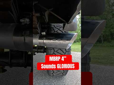 MBRP Turbo-Back Exhaust TRANSFORMED My 7.3 Power Stroke 🔥