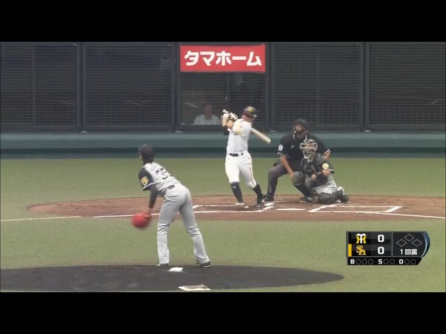 【ファーム】ホークス・川崎が初球先頭打者ホームランを放つ!! 2017/9/23 H-T(ファーム)