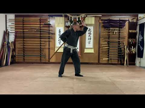 AZBujinkan - 19 - Bō Kamae