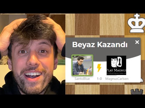 Magnus Carlsen ile Vahap Şanal ONLINE 16 MAÇ YAPTILAR (TÜM MAÇLAR)