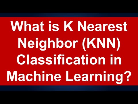 How to calculate K Nearest Neighbor Classification in machine learning Lesson 11 Urdu Hindi