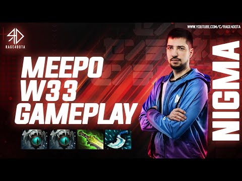 DOBLE SKADI W33 Meepo vs Counter pick Sven - Perspectiva de jugador - (Dots and beats)