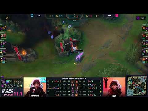 FPX LWX 1 vs 1 agaisnt Suning Huangfeng, super close one | FPX vs SN Game 1 | Week 3 Day 6