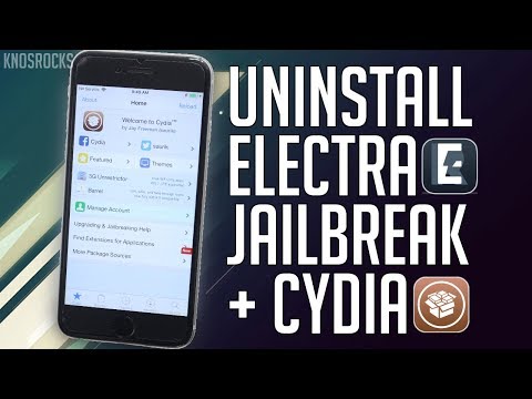 How To Remove iOS 11.3.1 Electra Jailbreak + Delete Cydia unJailbreak Keep All Data No Update