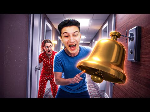 TÜM KOMŞULARIN ZİLİNE BASIP KAÇTIM 🔔