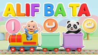 Download lagu Belajar Huruf Hijaiyah Alif Ba Ta Sambil Naik Kereta Seru | Lagu Anak Islam Interaktif & Edukatif mp3