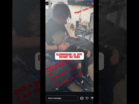 Bloodhound Lil Jeff Before The Fame #bloodhoundliljeff #foryou #explore #chicago