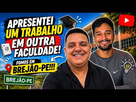 TIVEMOS FESTAS NA SEXTA! 🤩+ FOMOS EM BREJÃO-PE!😍+ APRESENTEI UM TRABALHO EM OUTRA FACULDADE!🙏🏼🥹