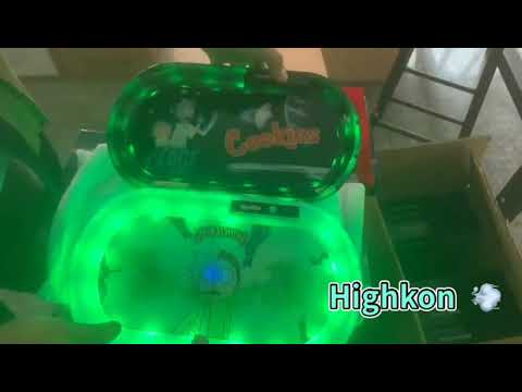 Bluetooth Speaker LED Light Up Rolling  Tray