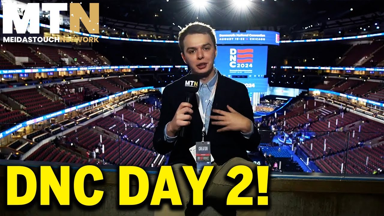 EXCLUSIVE: DNC DAY 2 BEHIND THE SCENES