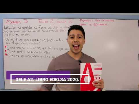 NUEVO DELE A2. PRUEBA ESCRITA. Opción 2.