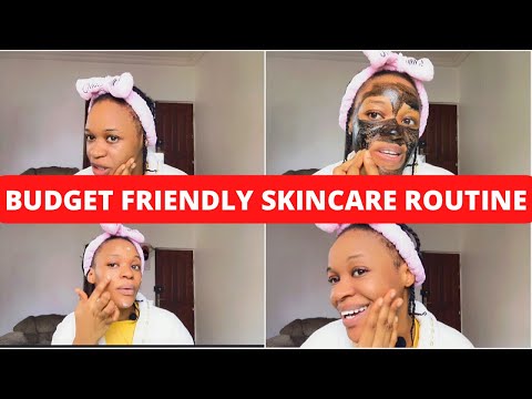 My UNDER 10,000 Naira ($25) BUDGET friendly Skincare Routine| You don't need to break the bank