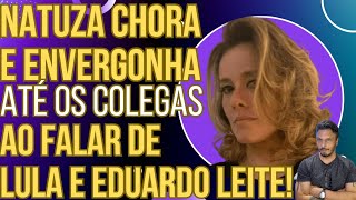 Apresentadora da Globo News chora e envergonha colegas ao falar de Lula com Eduardo Leite!