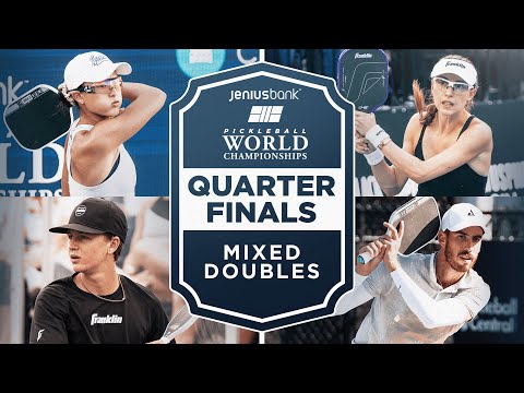 Bright/Patriquin v Todd/Staksrud at the Jenius Bank Pickleball World Championships