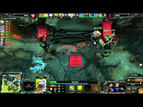 TI2 Group A Round 6   Zenith vs Mouz Game 2