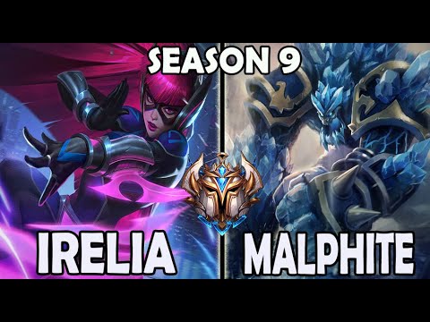 OTP Irelia vs Malphite ⭐ NA Master [TOP]