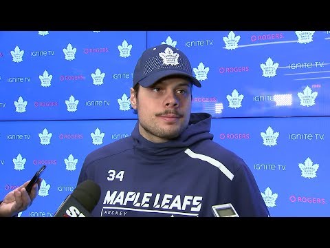 Maple Leafs Morning Skate: Auston Matthews - March 23, 2019