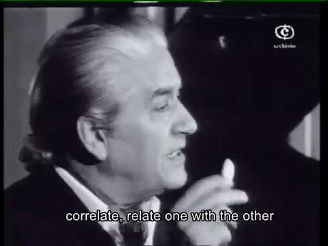 Sergiu Celibidache  Lesson RTSI - English subtitles