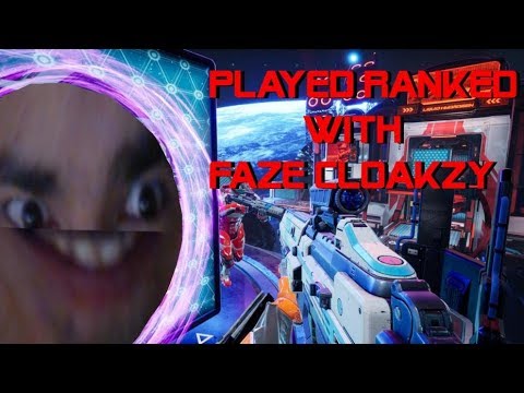 SPLITGATE RANKED WITH FAZE CLOAKZY