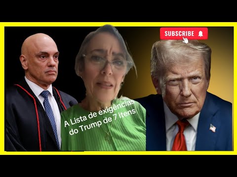 Patriotic woman speaks about Trump's list of demands to end Alexandre de Moraes's presidency.