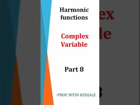 Komplexe Variable - Teil 8 (Beispiel zu harmonischen Funktionen) #komplexeVariablen #harmonischeF...