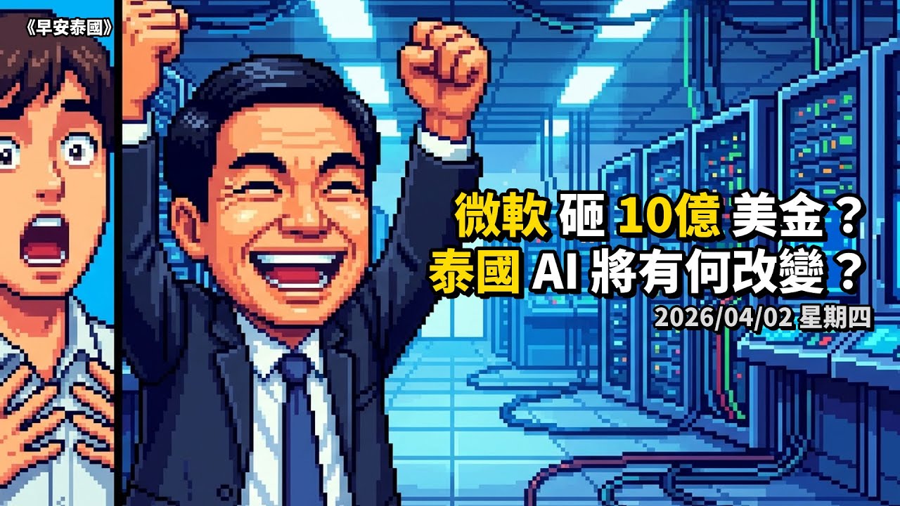 微軟砸300億要把泰國變AI中心！ episode artwork