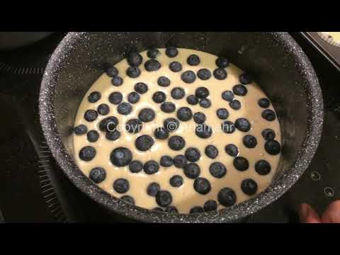 How To Make Blueberry Cake - آموزش درست کردن کیک بلوبری