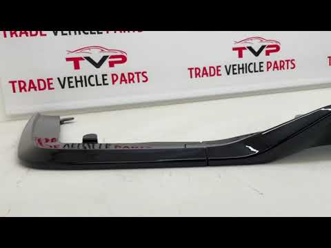 Fits BMW 7 Series G11 G12 Facelift 2019- Rear Bumper Diffuser Spoiler Gloss Black video