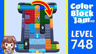 Soluzione del Livello 748 di Color Block Jam