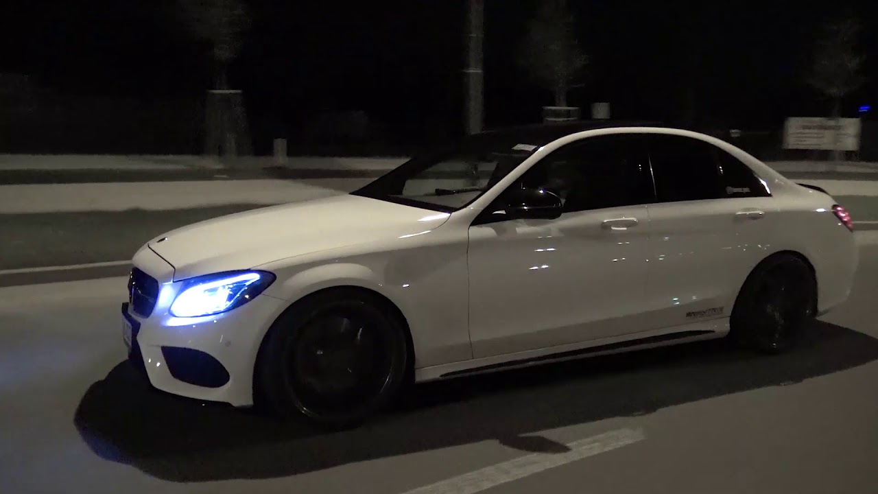 White C43 AMG Night Drive / Armytrix, Z-Performance wheels