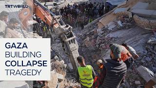 Video: 'We were killed in our Sleep', damaged Gaza building collapses | TRT World