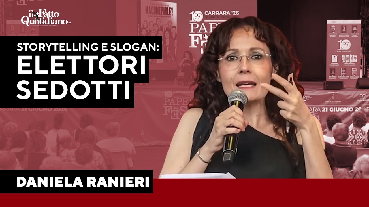 Ranieri smonta il linguaggio di Renzi: “Politica venduta come un prodotto”