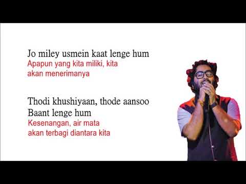 Muskurane lirik lagu + terjemahan bahasa indonesia