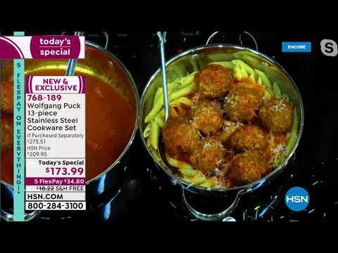 HSN | Chef Wolfgang Puck Holiday Prep 10.08.2021 - 01 AM