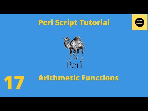 Arithmetic Functions in Perl - Perl Script Basics Tutorial - Part 17