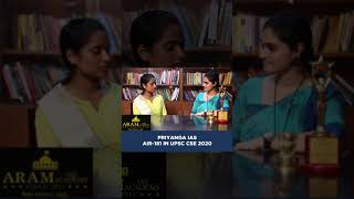 Download lagu PRIYANGA IAS (AIR-181)speaks about How ARAM IAS ACADEMY helped during her Personal Interview. mp3