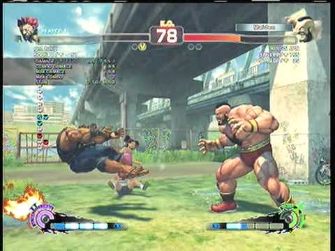SSF4AE:  Akuma (gnt tukiji)  vs.  Zangoef (RINGS JPN)  SD