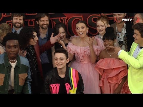 Netflix's 'Stranger Things' Cast having so much fun at Season 3 premiere