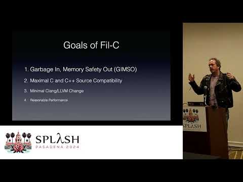 Fil-C: memory safety with fanatical C/C++ compatibility (boosted audio)