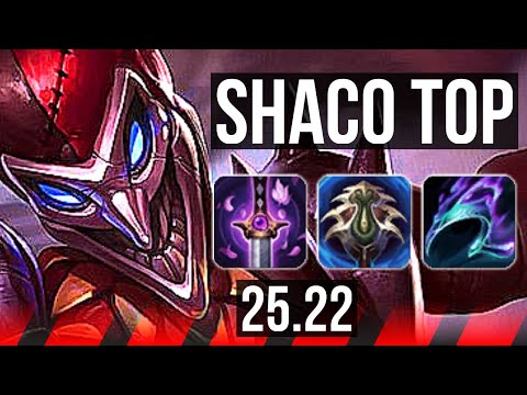 SHACO vs TEEMO (TOP) | EUW Master | 25.22