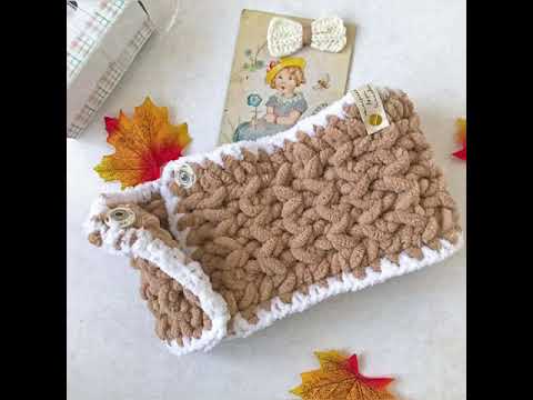 Вяжем снуд (шарф) из Alize puffy fine