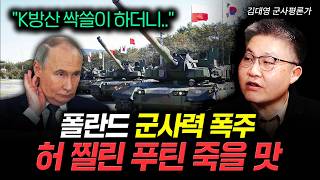 "K방산 싹쓸이 하더니.." 폴란드 군사력 폭주. 허 찔린 푸틴 죽을 맛 | 김대영 군사평…
