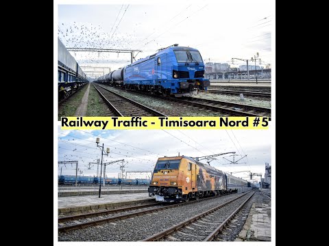 🟢 Trafic Feroviar | Railway Traffic - Timisoara Nord #5