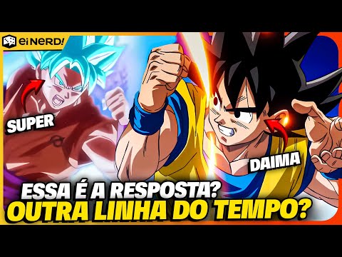 DRAGON BALL DAIMA É UMA LINHA DO TEMPO PARALELA AO SUPER?