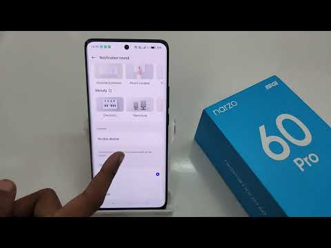 Change notification sound realme narzo 60 pro | Narzo 60 me notification sound ko change kaise kare