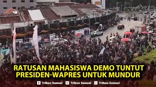🔴Ratusan Mahasiswa Demo Kritik Kebakaran Hutan dan Kabut Asap, Tuntut Presiden-W