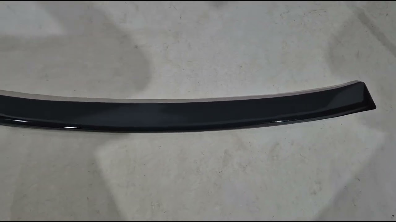 Задний Спойлер DPT V-1 (2015-2019, Черный Глянец) Video 1