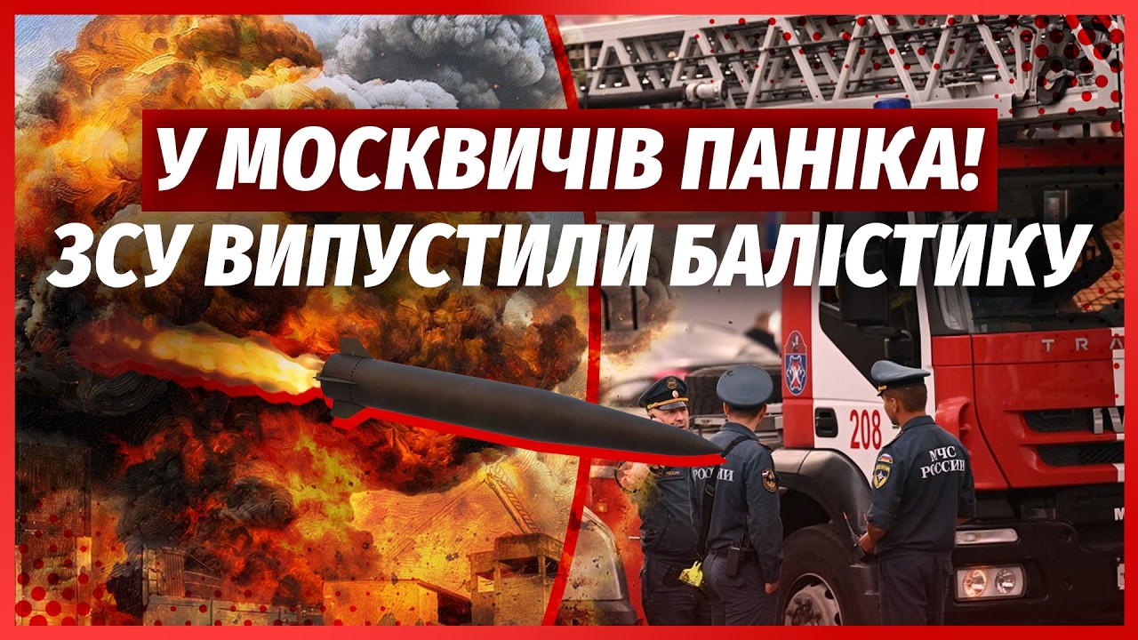 🚀Щойно! ВСЮ МОСКВУ ЗАТРУСИЛО ВІД ВИБУХУ. Тривогу не дали. У ЯЛТІ ЕВАКУАЦІЯ. З